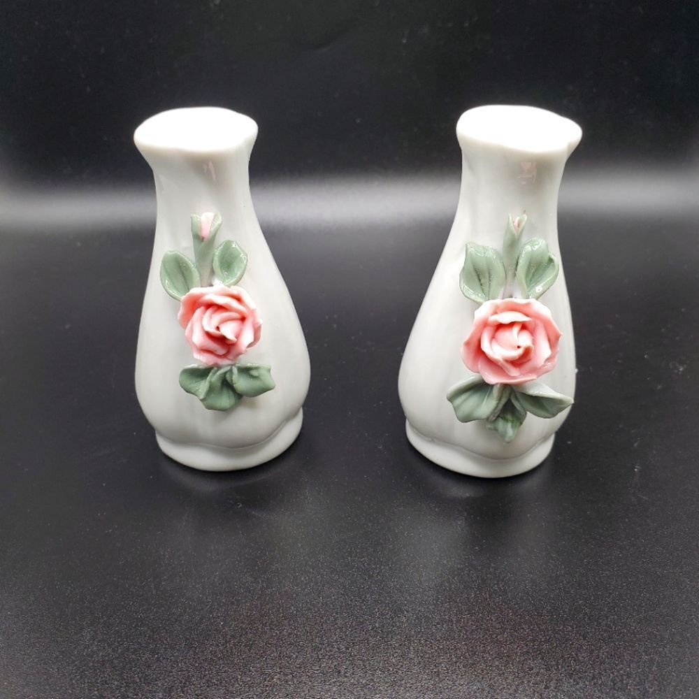 Porcelain Salt and Pepper Shakers